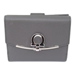 Salvatore Ferragamo wallet Gray Dark gray leather 22C877762992