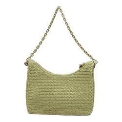 PRADA Re-Editon 2wayShoulder Bag Other Natural Calfskin (cowhide) Raffia 1BC204