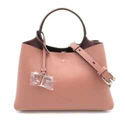 TOD'S 2wayShoulder Bag Pink leather XBWAPAEL000QRI7O99