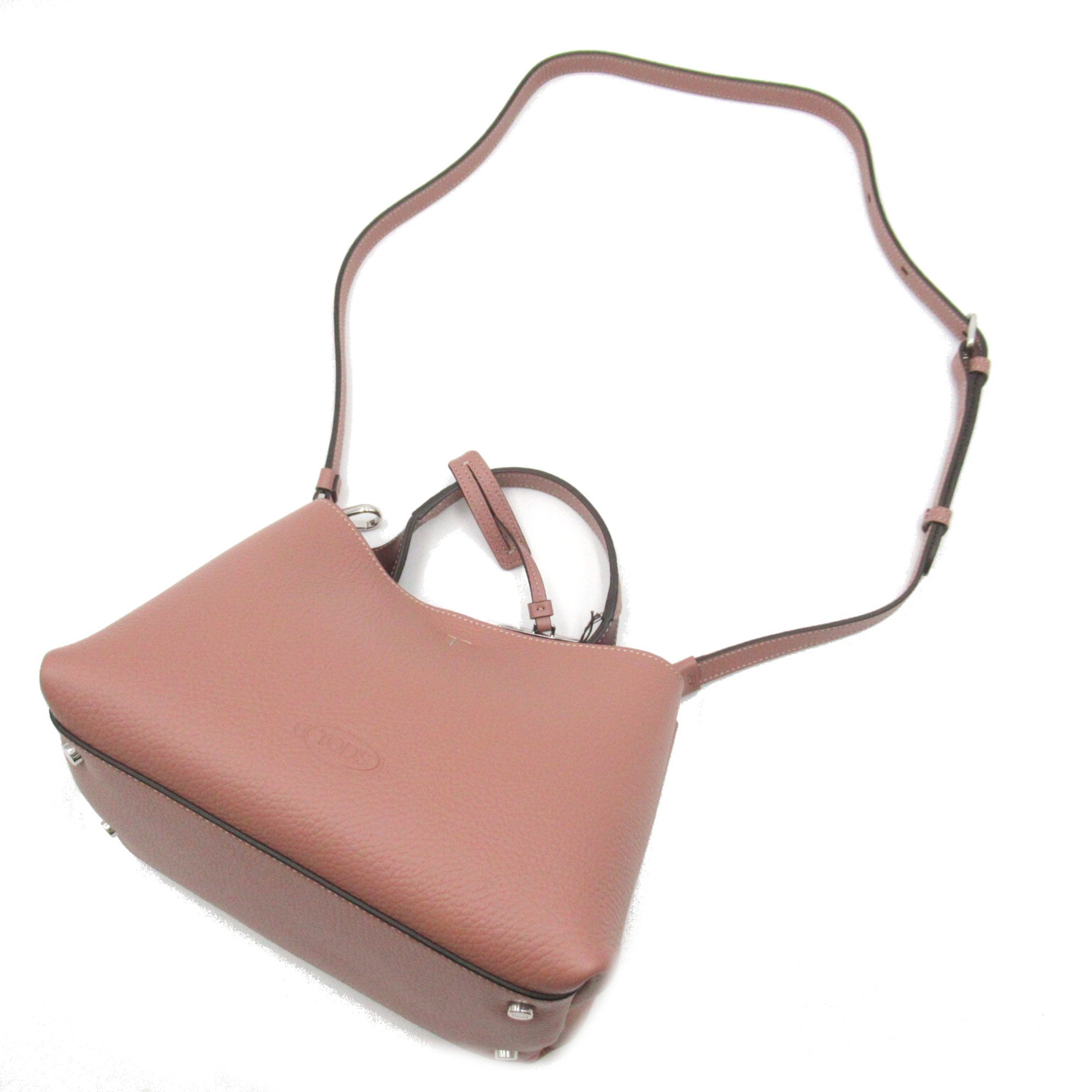 TOD'S 2wayShoulder Bag Pink leather XBWAPAEL000QRI7O99