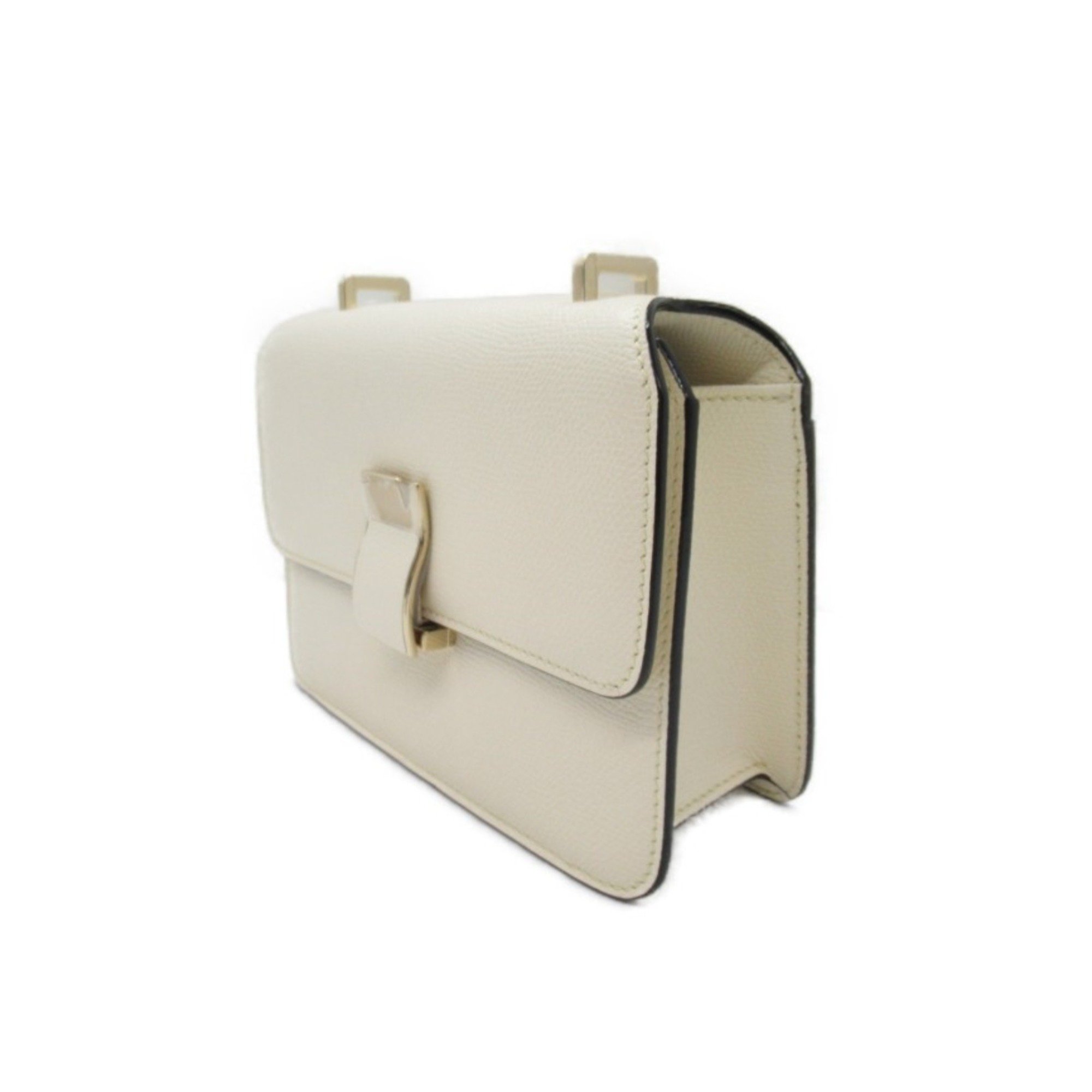 Valextra Shoulder Bag White leather WBNL0065028LOC99