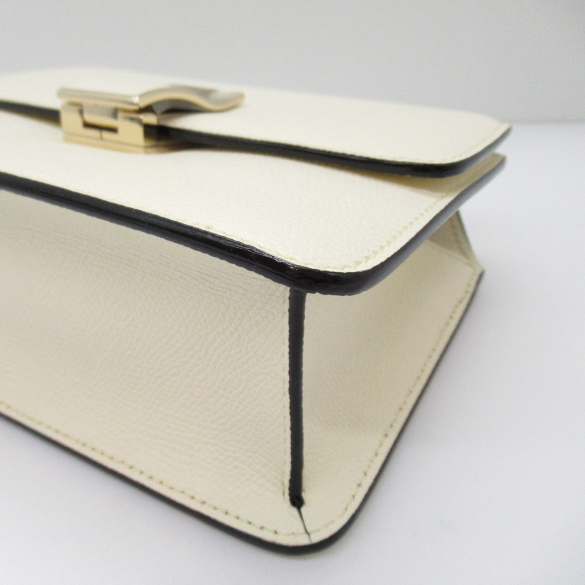 Valextra Shoulder Bag White leather WBNL0065028LOC99