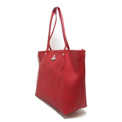 Vivienne Westwood Shopper Tote Bag Red leather 4205004541214H401