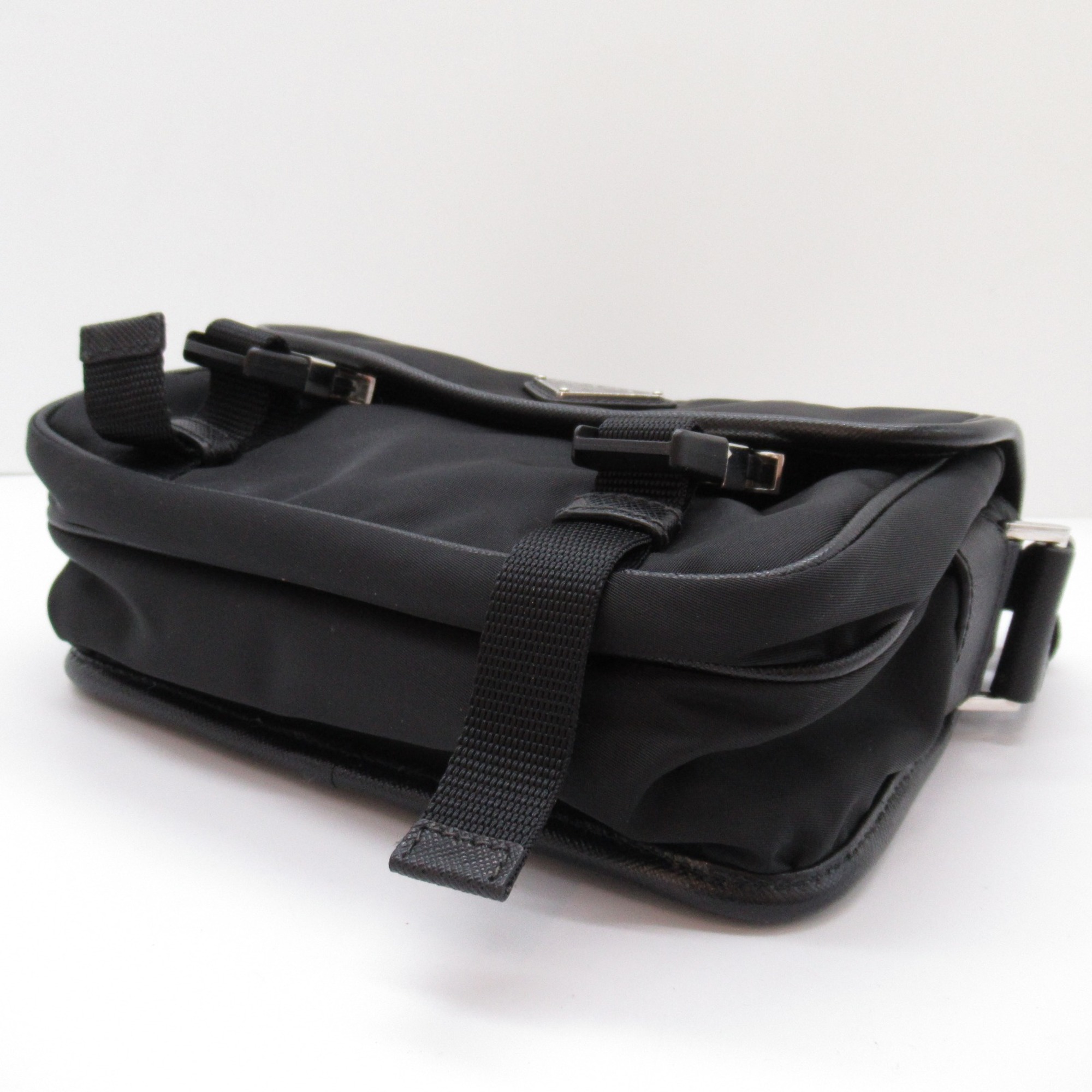 PRADA Shoulder Bag Black Nylon