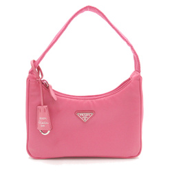 PRADA Shoulder Bag Pink Nylon 1NE515