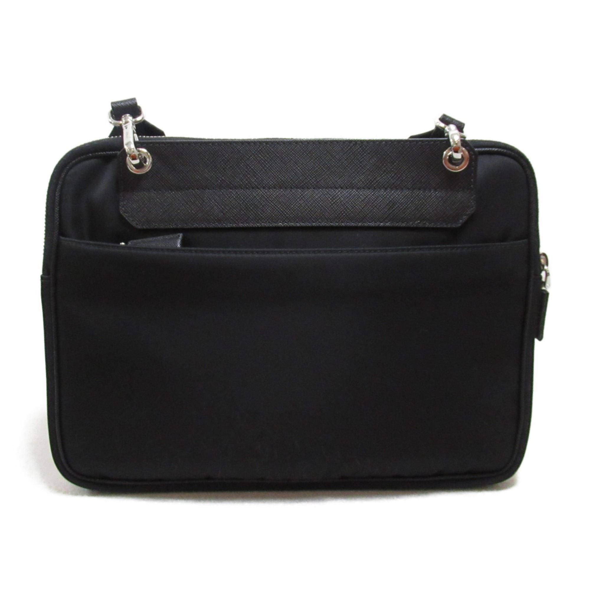 PRADA Shoulder Bag Black Nylon 2VH116