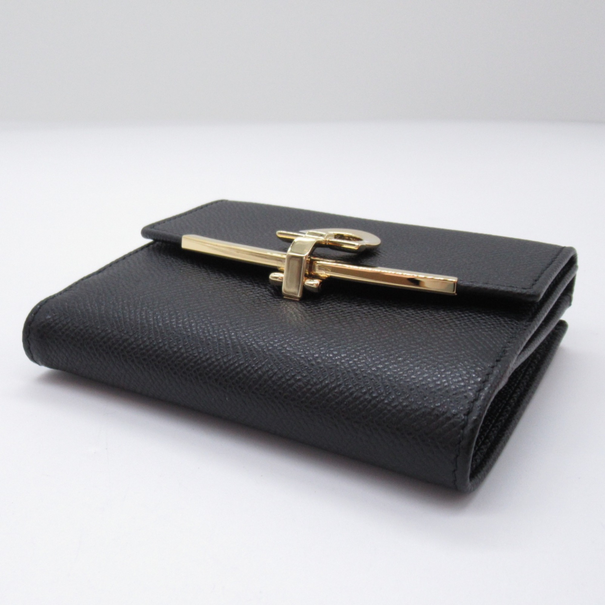 Salvatore Ferragamo wallet Black leather 22C877673998