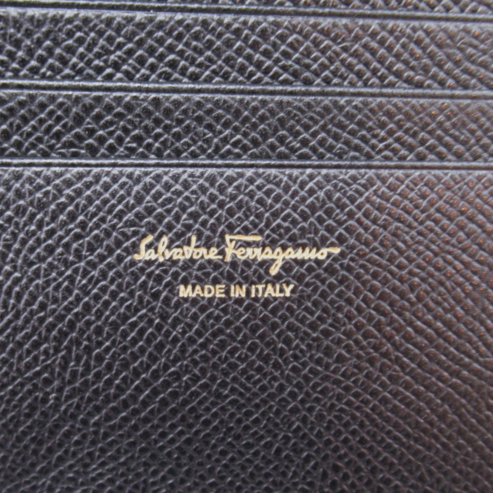 Salvatore Ferragamo wallet Black leather 22C877673998