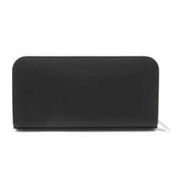 SAINT LAURENT Round long wallet Black leather 534290BTY0N1000