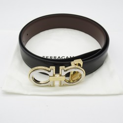 Salvatore Ferragamo belt Black Brown leather 67A254764187C95