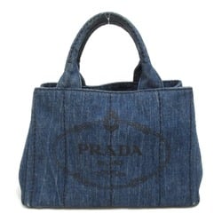 PRADA Canapa bag Blue denim Denim blue