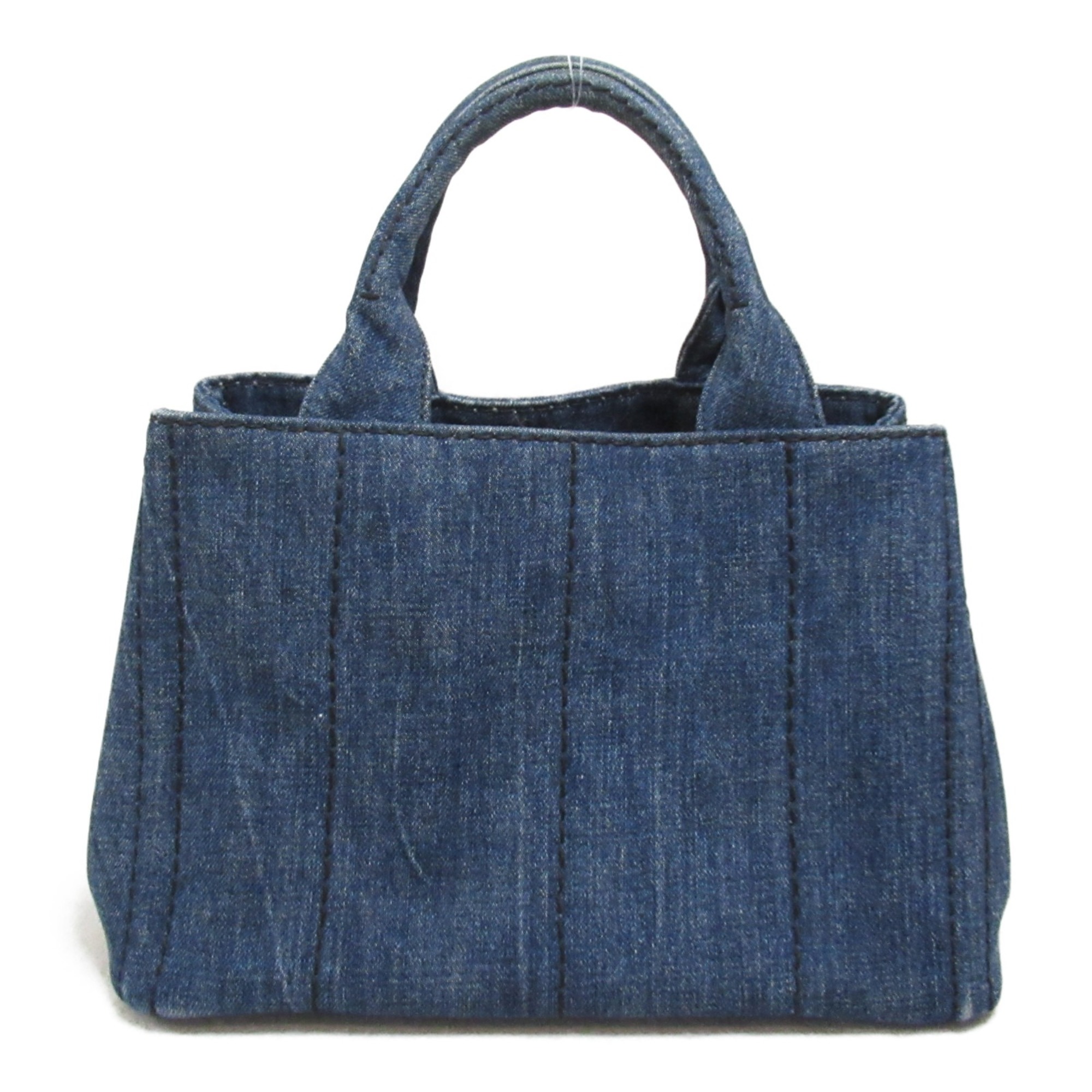 PRADA Canapa bag Blue denim Denim blue