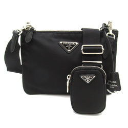 PRADA Shoulder Bag Black Nylon