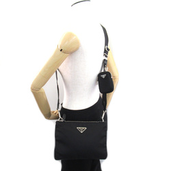 PRADA Shoulder Bag Black Nylon