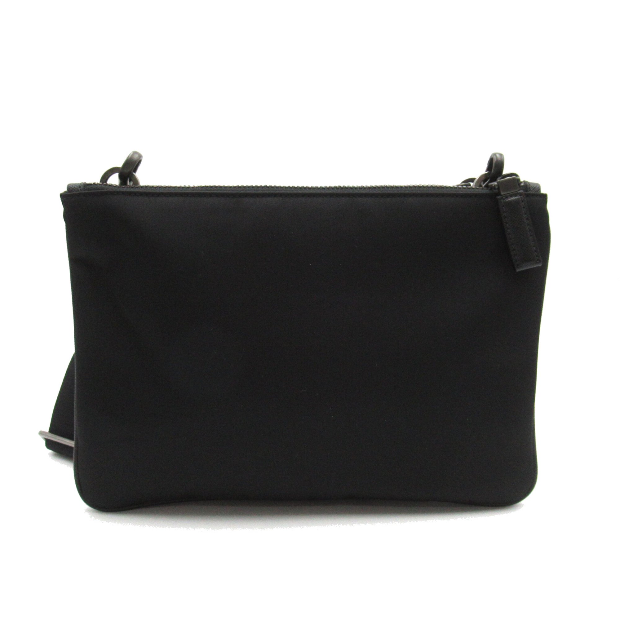 PRADA Shoulder Bag Black Nylon 2VH120