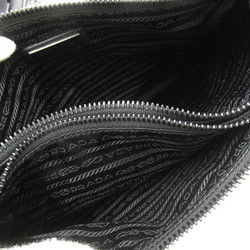 PRADA Shoulder Bag Black Nylon 2VH120