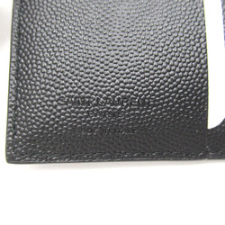 SAINT LAURENT Two fold wallet Black leather 575789BTY0N1000