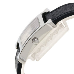 Hermes HH1.210 H Watch Stainless Steel Leather Ladies HERMES