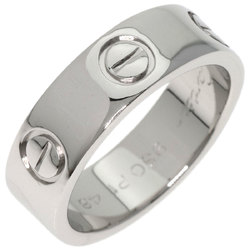 Cartier Love Ring #48 Platinum PT950 Women's CARTIER