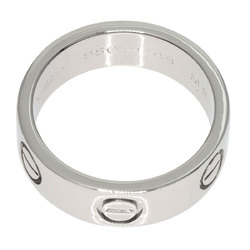 Cartier Love Ring #48 Platinum PT950 Women's CARTIER