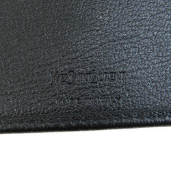 Yves Saint Laurent Bi-fold Wallet Leather Women's YVES SAINT LAURENT