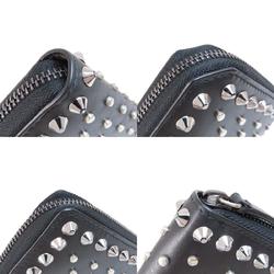 Jimmy Choo Studded Long Wallet Leather Women's