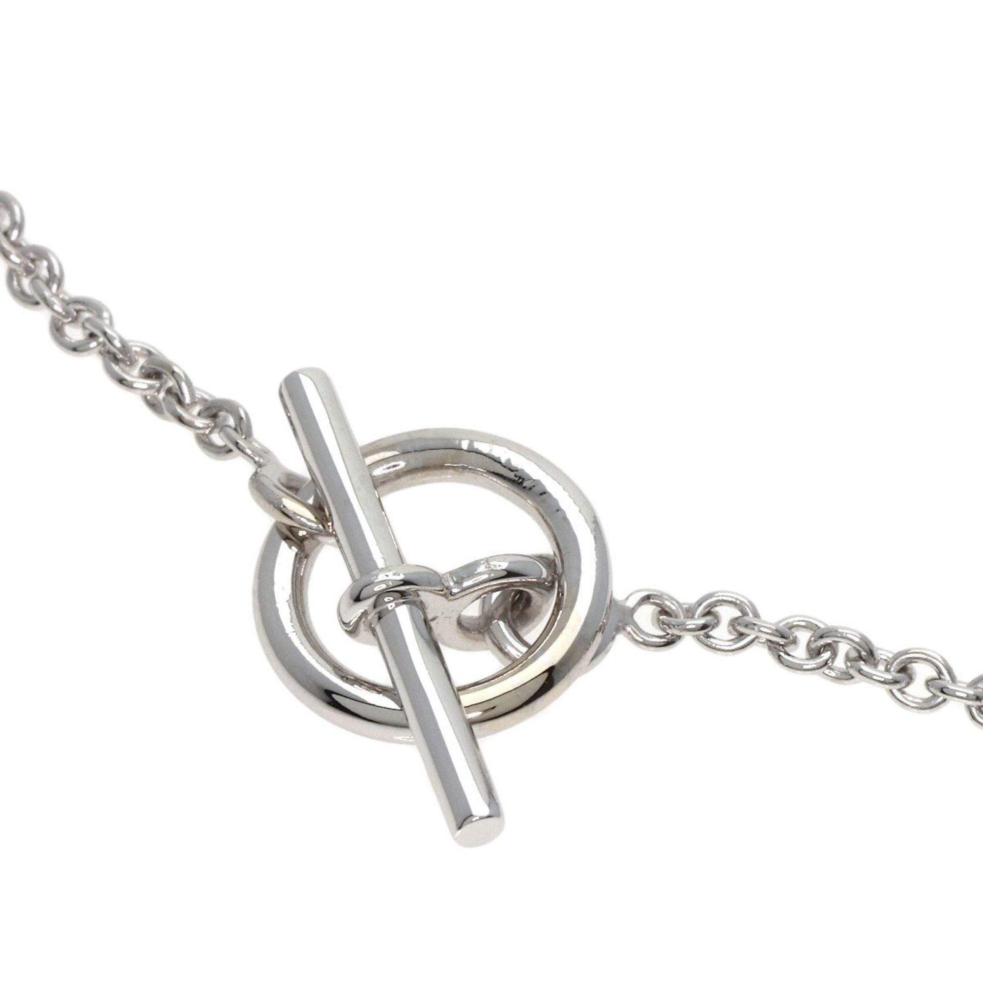 Hermes Chaine d'Ancre Bracelet K18 White Gold Women's HERMES