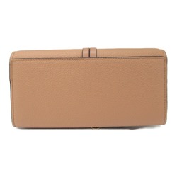 Chloé Bifold long wallet Brown Light Tan leather CHC21WP942F5726X