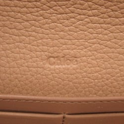 Chloé Bifold long wallet Brown Light Tan leather CHC21WP942F5726X