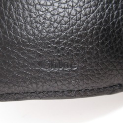 Chloé Double Sided Tri-Fold Wallet Black leather CHC21WP946F57001