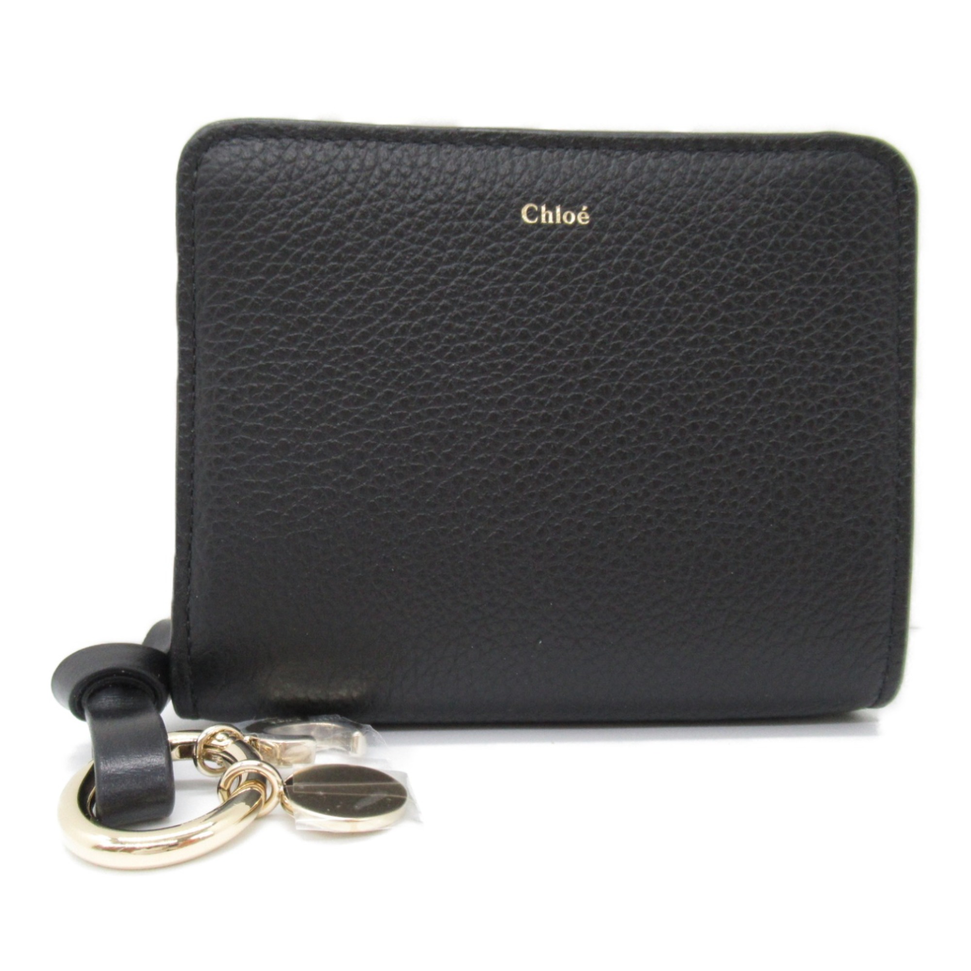 Chloé Two fold wallet Black leather CHC22WP765F57001