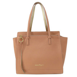 Salvatore Ferragamo Gancini hardware tote bag leather women's