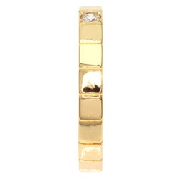 Cartier Lanier 1P Diamond #49 Ring, K18 Yellow Gold, Women's, CARTIER