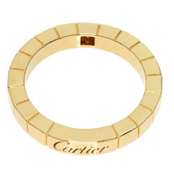 Cartier Lanier 1P Diamond #49 Ring, K18 Yellow Gold, Women's, CARTIER