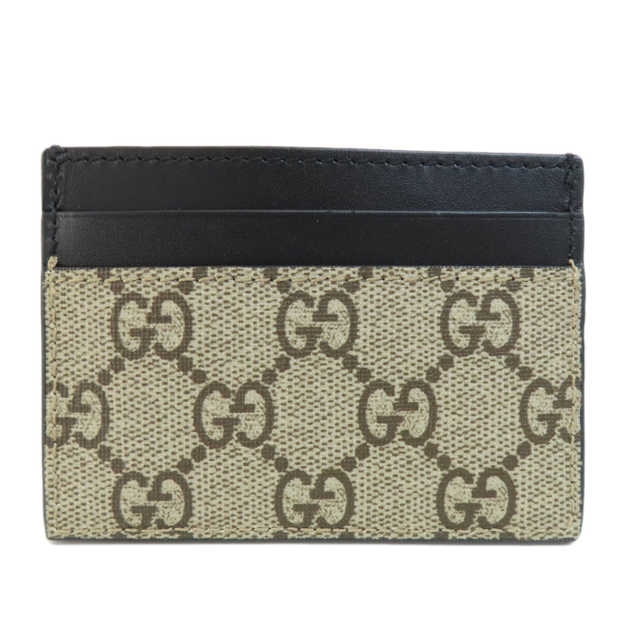 Gucci 451277 Kingsnake GG Supreme Business Card Holder/Card Case for Women GUCCI