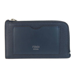 FENDI Business Card Holder/Card Case Leather Women's