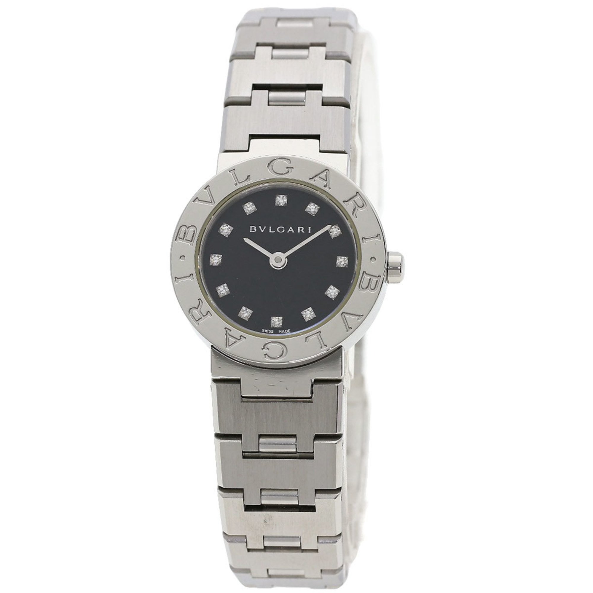 BVLGARI BB23SSD Wristwatch Stainless Steel SS Ladies