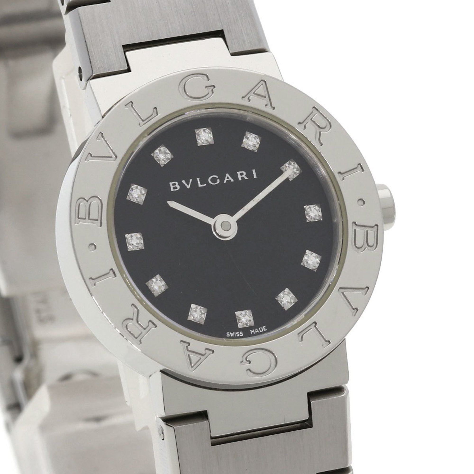 BVLGARI BB23SSD Wristwatch Stainless Steel SS Ladies