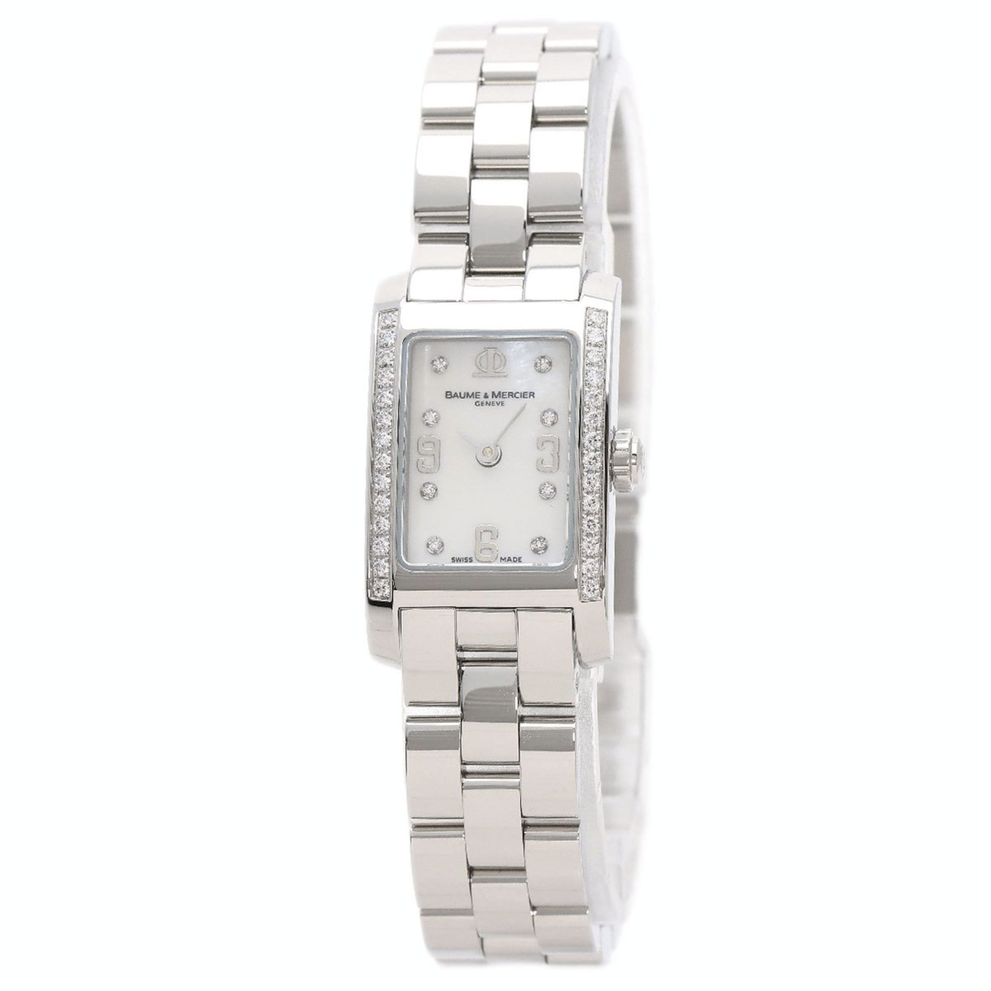 Baume & Mercier M0A08681 Hampton Watch Stainless Steel SS Ladies