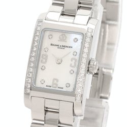 Baume & Mercier M0A08681 Hampton Watch Stainless Steel SS Ladies