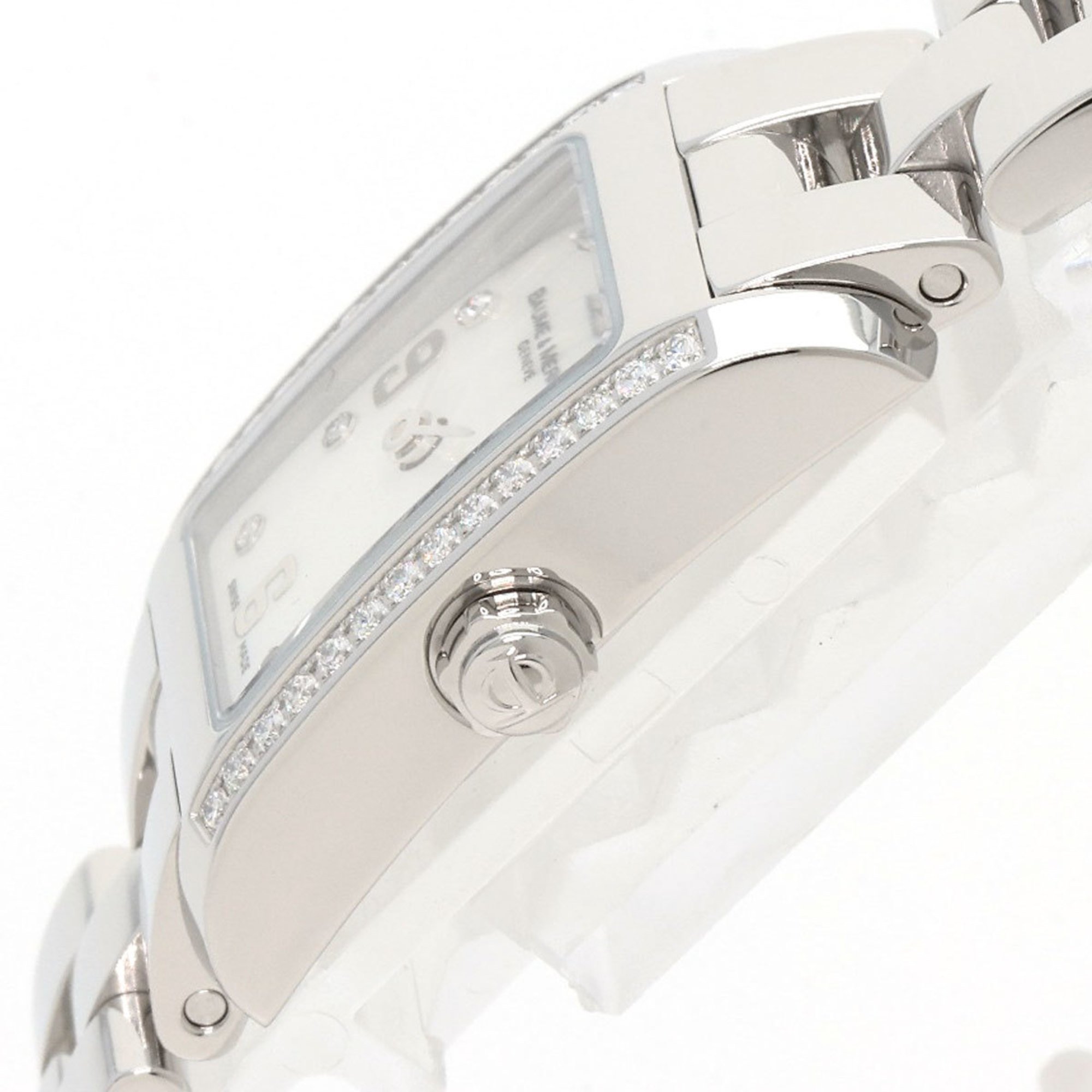 Baume & Mercier M0A08681 Hampton Watch Stainless Steel SS Ladies