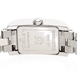 Baume & Mercier M0A08681 Hampton Watch Stainless Steel SS Ladies