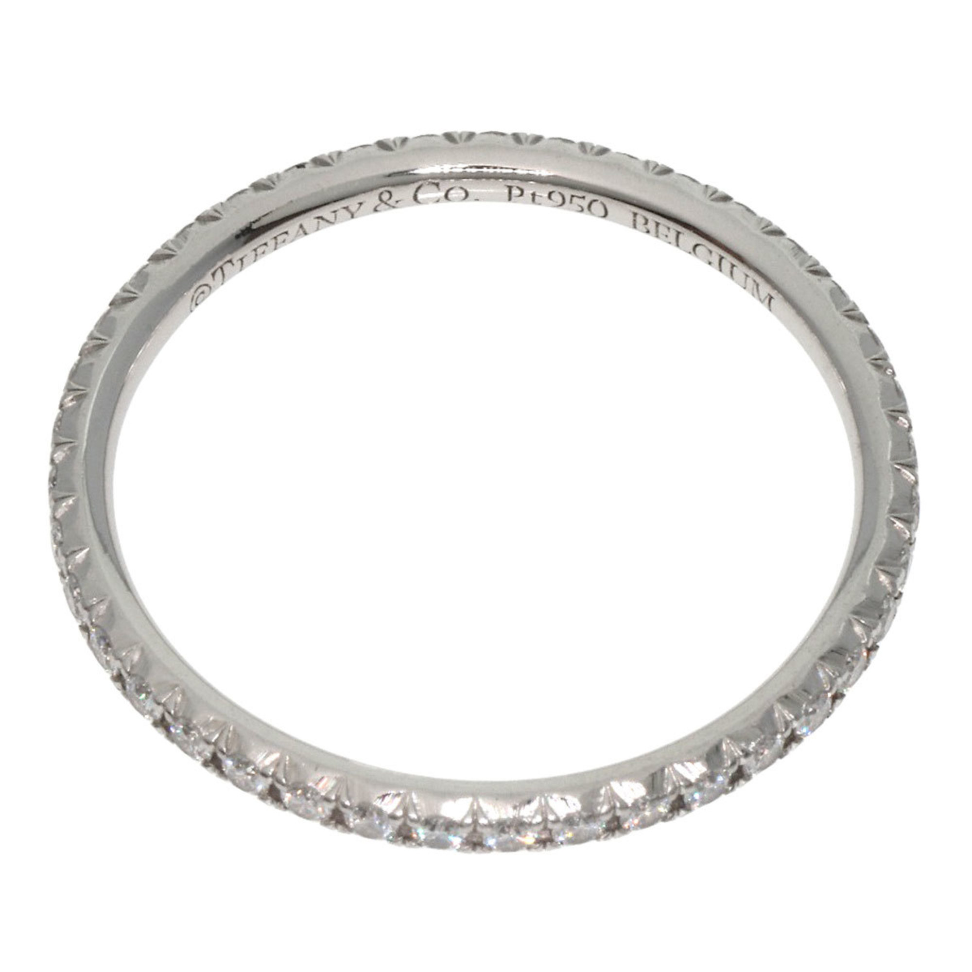 Tiffany Metro Full Eternity Diamond Ring, Platinum PT950, Women's, TIFFANY&Co.