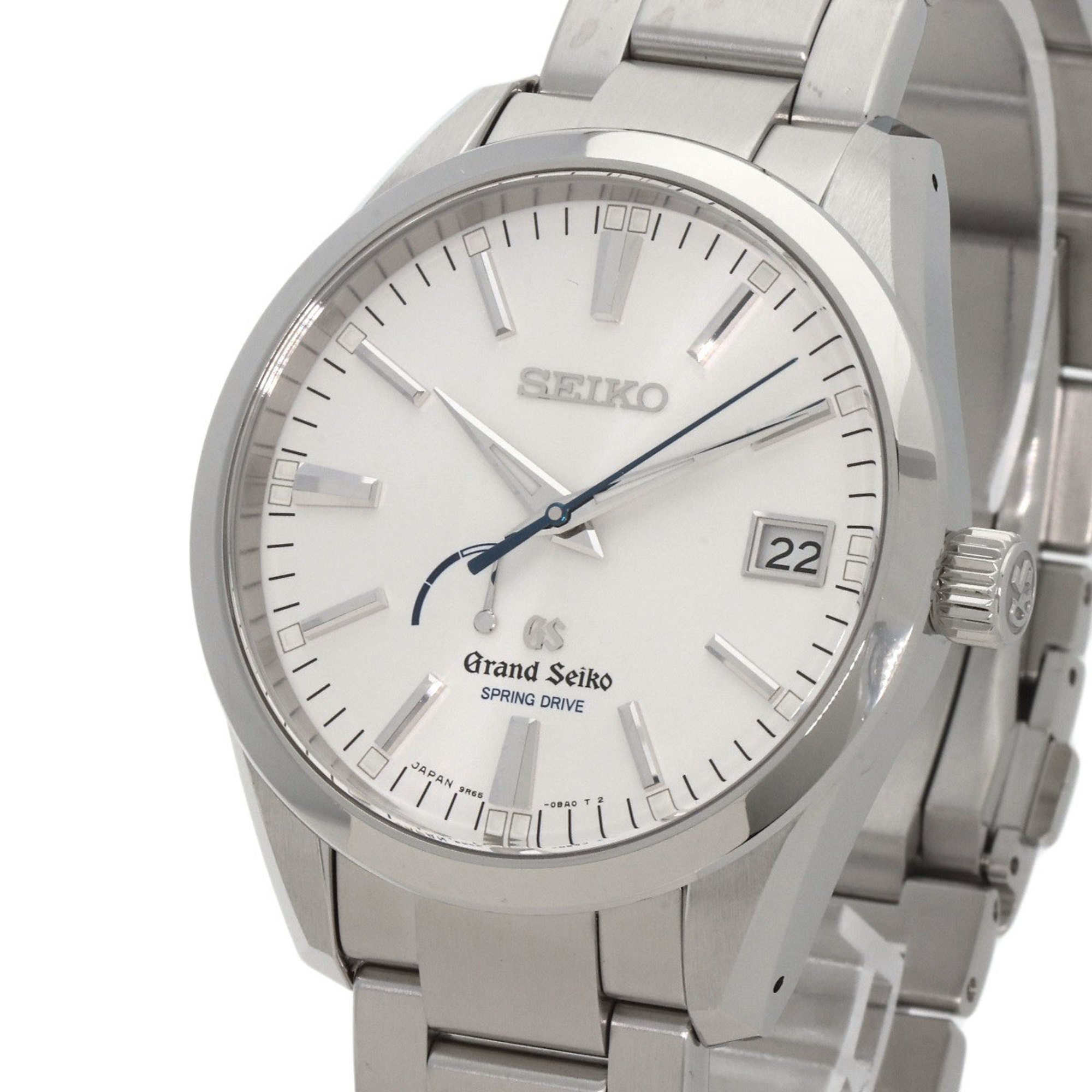 Seiko SBGA299 9R65-0BM0 Grand Spring Drive Power Reserve Watch Stainless Steel SS Men's SEIKO