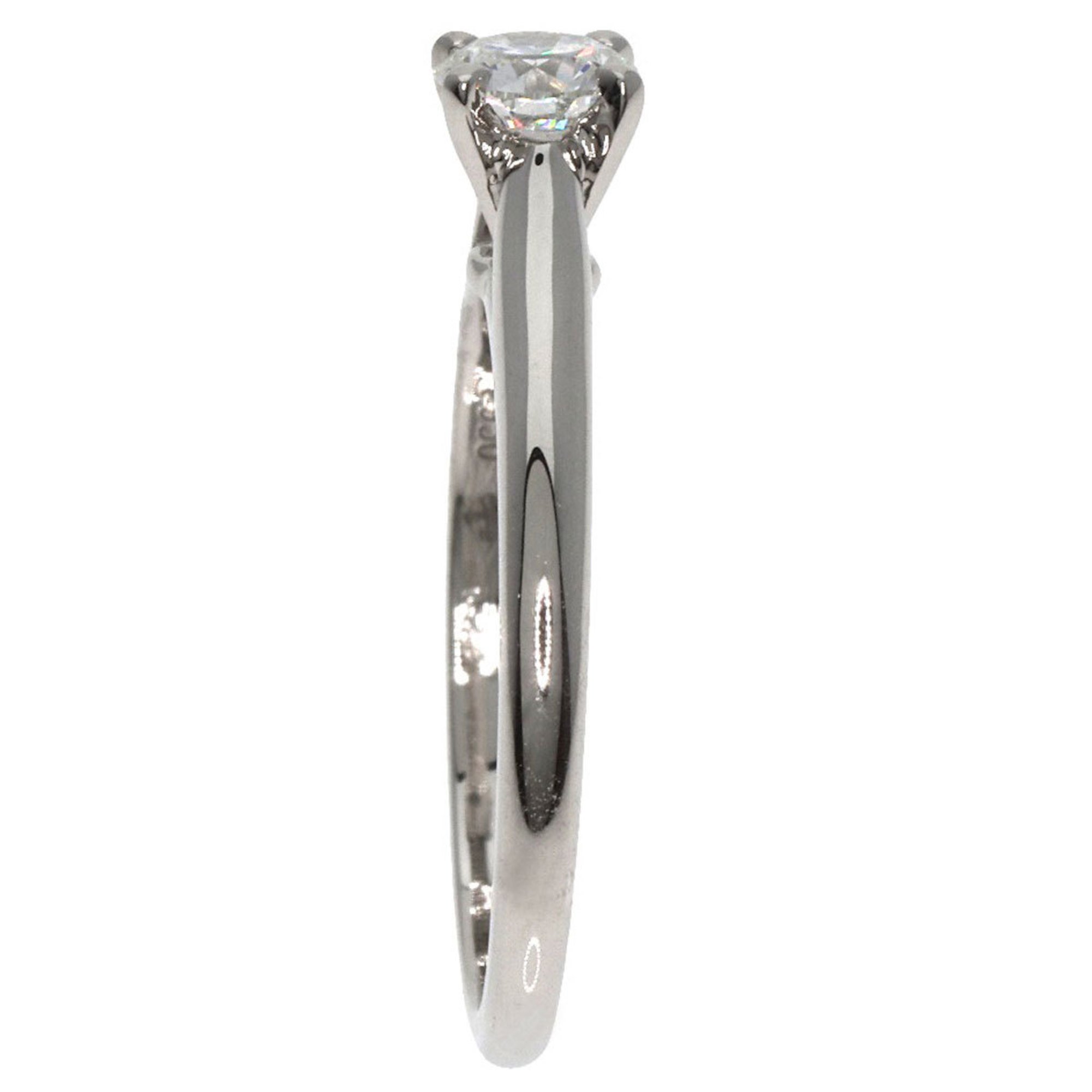 Cartier Solitaire Diamond #45 Ring Platinum PT950 Women's CARTIER