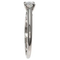 Cartier Solitaire Diamond #45 Ring Platinum PT950 Women's CARTIER