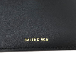 Balenciaga 717790 BB Monogram Wallet Bi-fold Leather Women's BALENCIAGA