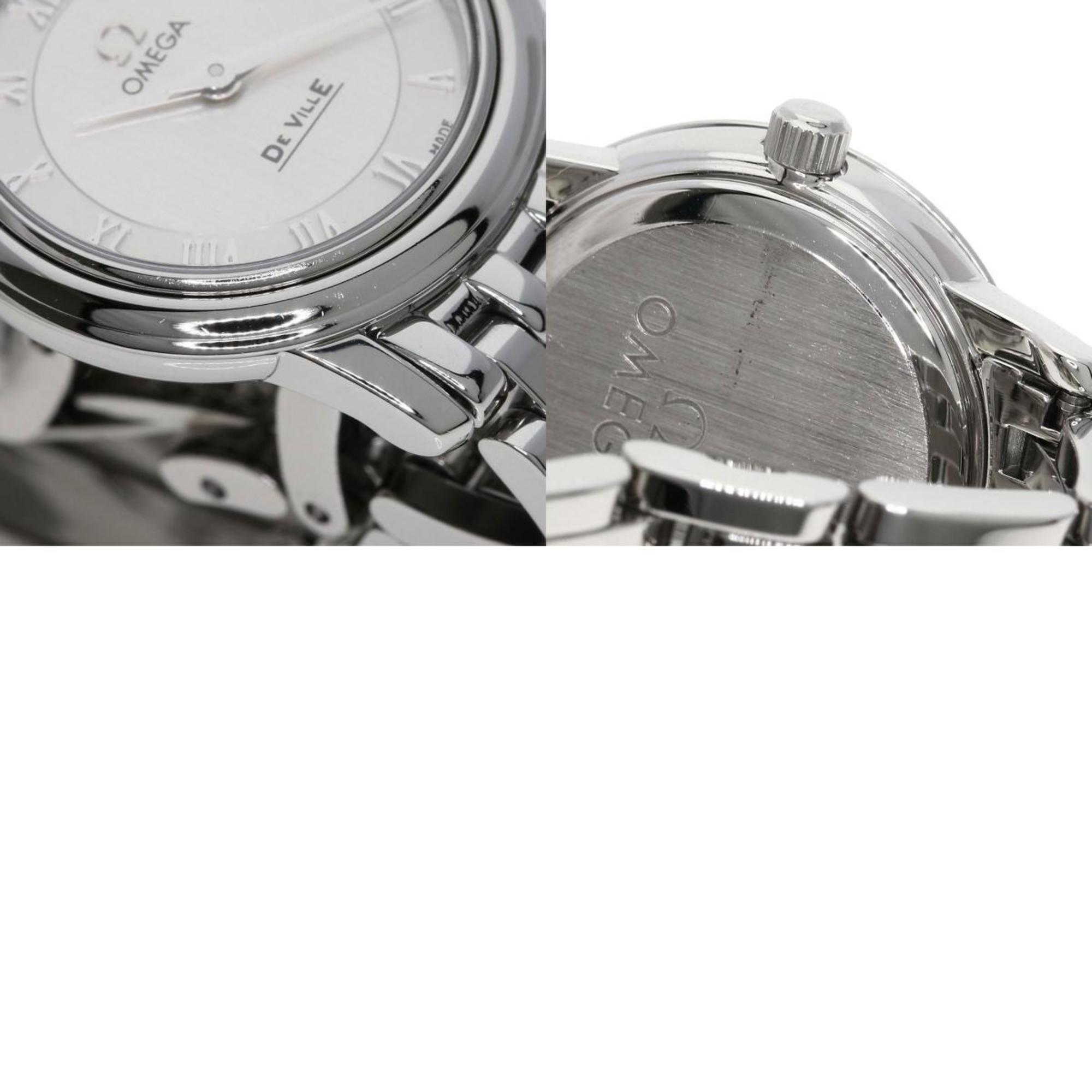 OMEGA 4570.33 De Ville Prestige Watch Stainless Steel SS Ladies