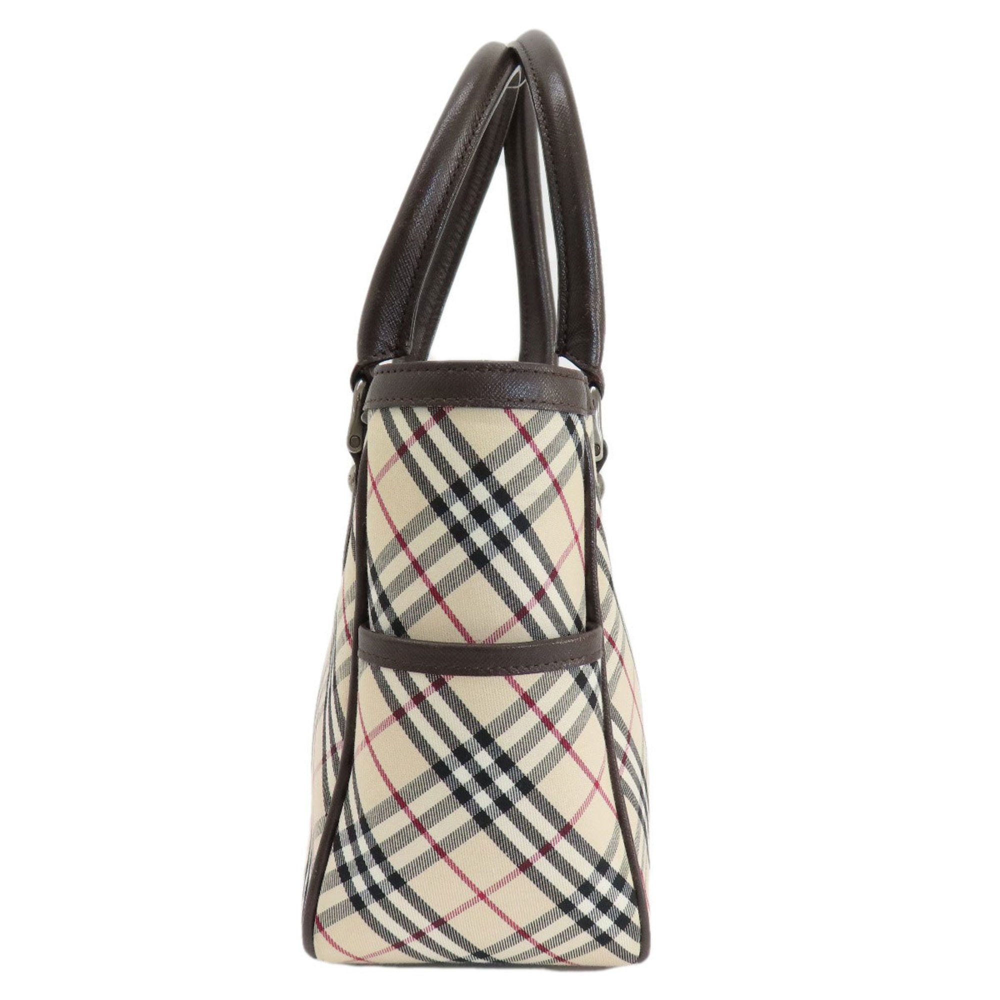 Burberry Nova Check Tote Bag Canvas Women's BURBERRY