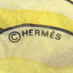 Hermes Sun Pattern Large Scarf/Scarf Stole Cotton Women's HERMES